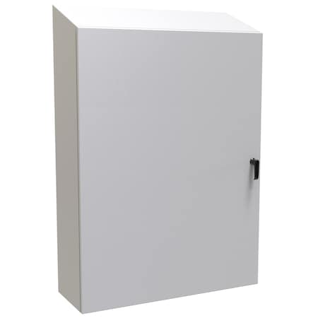 Hammond 3 Point Latch with Handle Electrical Enclosures, 48 in H, 12 in D, 36 in W ST483612LG